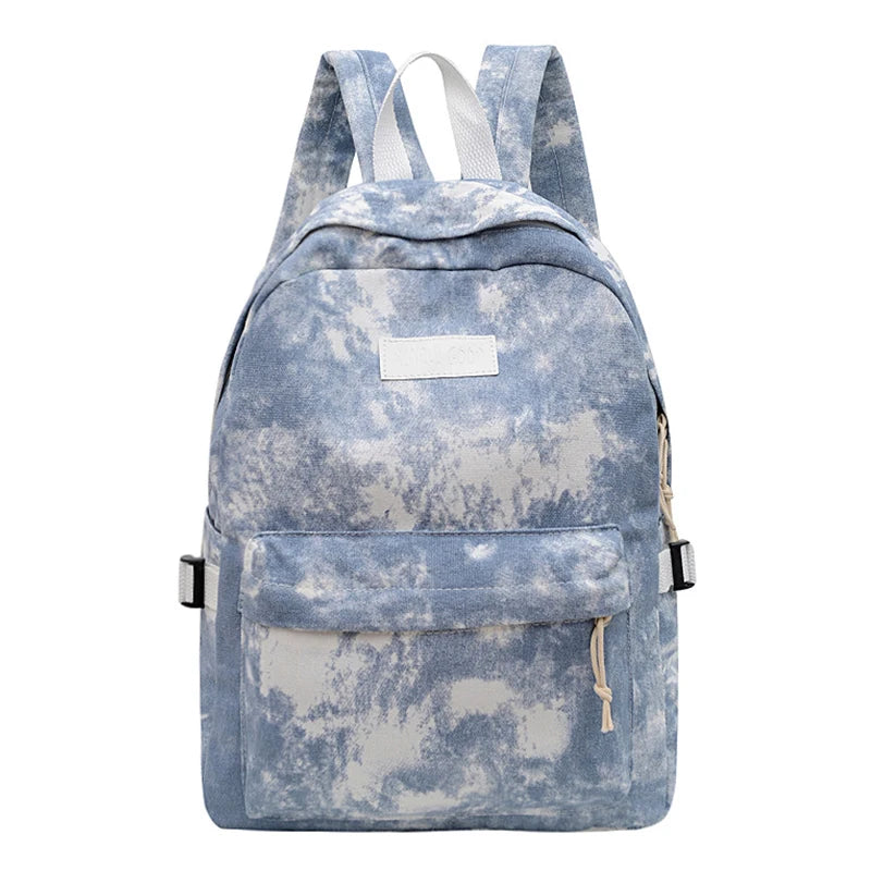 Nylon Backpack Women's Shoulder Bag School Bag