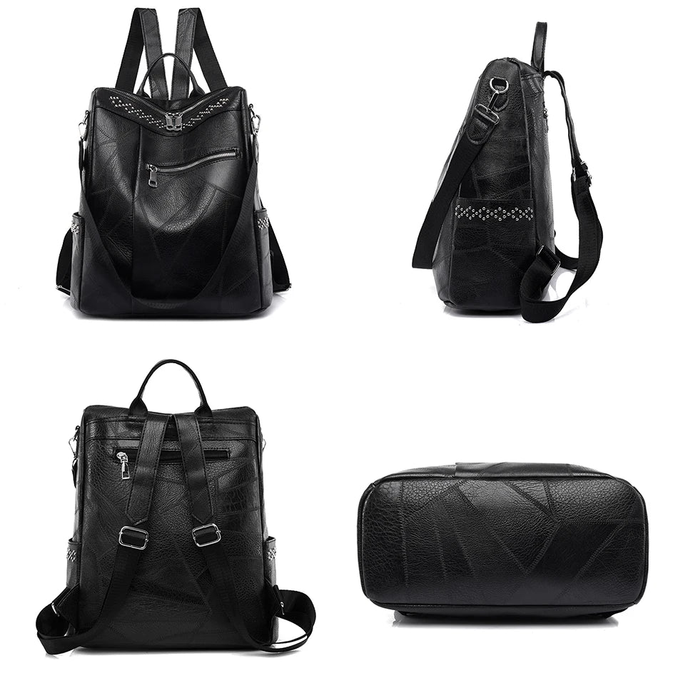 Women Backpack Purses Big Capacity School Book Bag Travel Rucksack