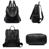 Women Backpack Purses Big Capacity School Book Bag Travel Rucksack