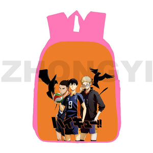 3D Anime Haikyuu Bag Nekoma Backpack