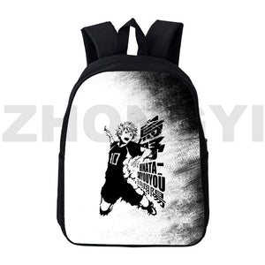 16" Haikyuu Backpack Travel Nekoma Karasuno Bag