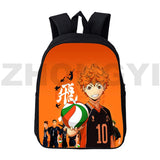 16" Haikyuu Backpack Travel Nekoma Karasuno Bag