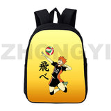 16" Haikyuu Backpack Travel Nekoma Karasuno Bag