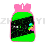 Cartoon Kids School Bag 3D Women Business Travel Bag Waterproof Bookbag