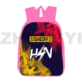 Cartoon Kids School Bag 3D Women Business Travel Bag Waterproof Bookbag