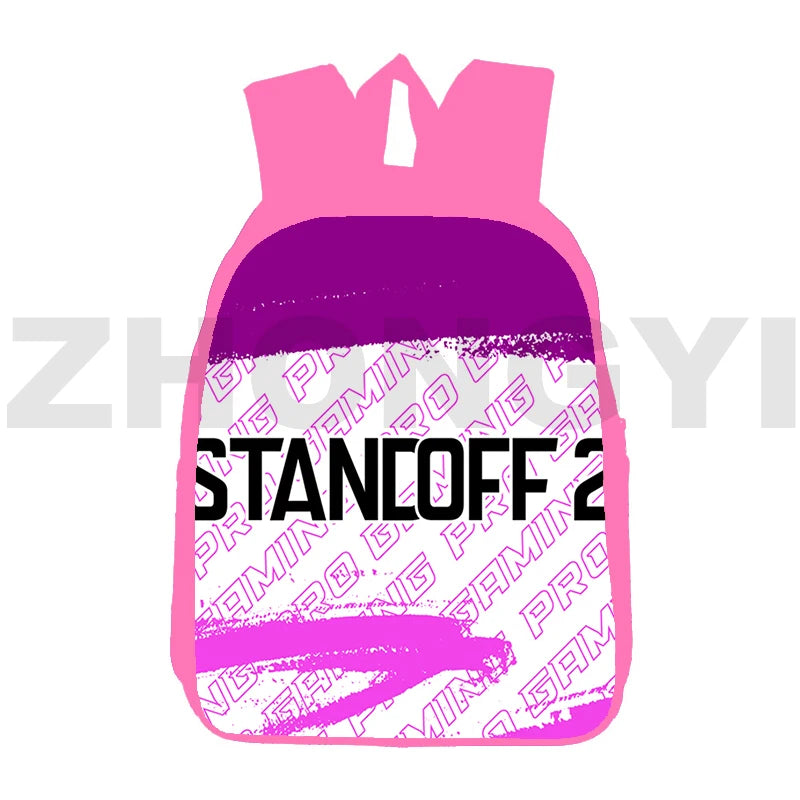 Cartoon Kids School Bag 3D Women Business Travel Bag Waterproof Bookbag