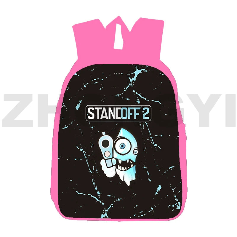 Cartoon Kids School Bag 3D Women Business Travel Bag Waterproof Bookbag
