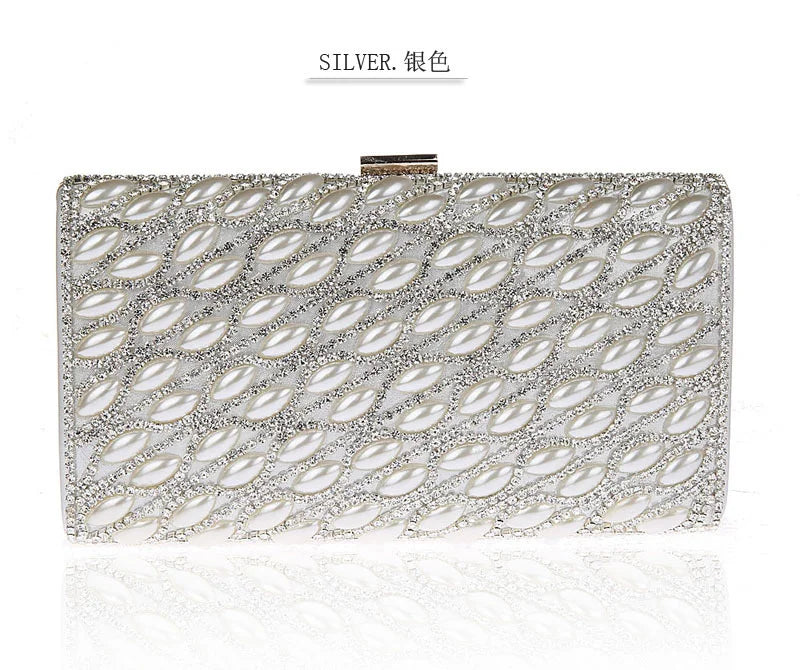 Stylish Beaded Handbag for Dinners 6s12028