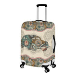 Twoheartsgirl 3D Printed Camping Car Travel Luggage Cover