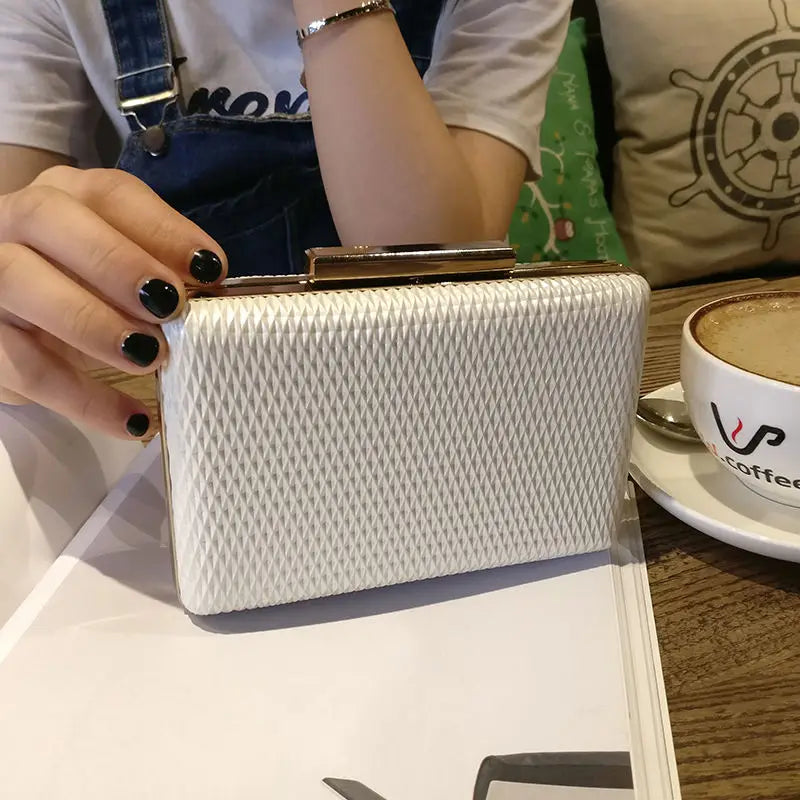 Elegant Mini Clutch Bag with Chain for Party Banquet