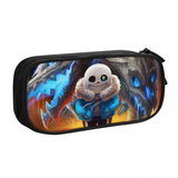 Undertale Pen Box School Anime Zipper Pen Bag