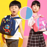 Unicorn Printed Kids School Bags for Boys Kindergarten Student Backpack