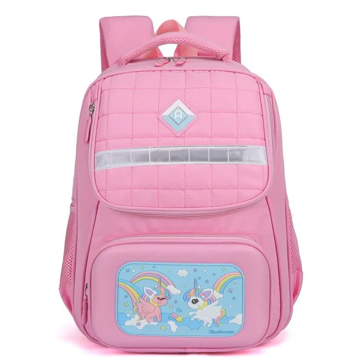 Unicorn School Bags For Girls Backpacks Orthopedic Children Backpack