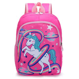 Unicorn Schoolbag Kids Children Mochila Double Shoulder School Bags