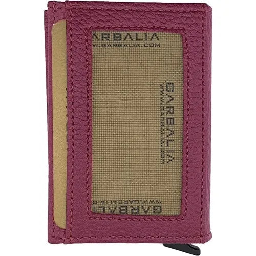Unisex Automatic Mechanism Wallet-Burgundy- High Quality