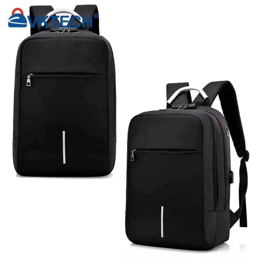 Unisex Business Rucksack USB Charging Large Capacity Travel