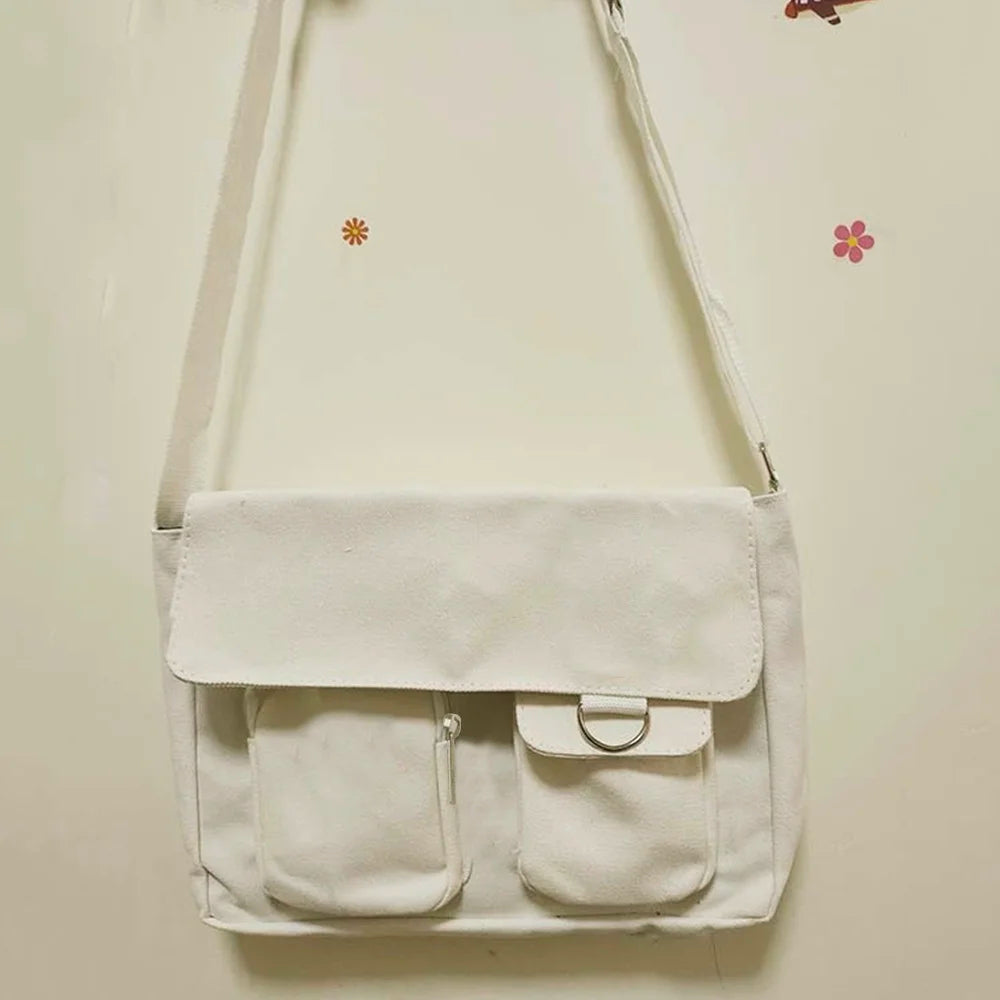 Large Capacity Unisex Messenger Bag Crossbody Shoulder Bag