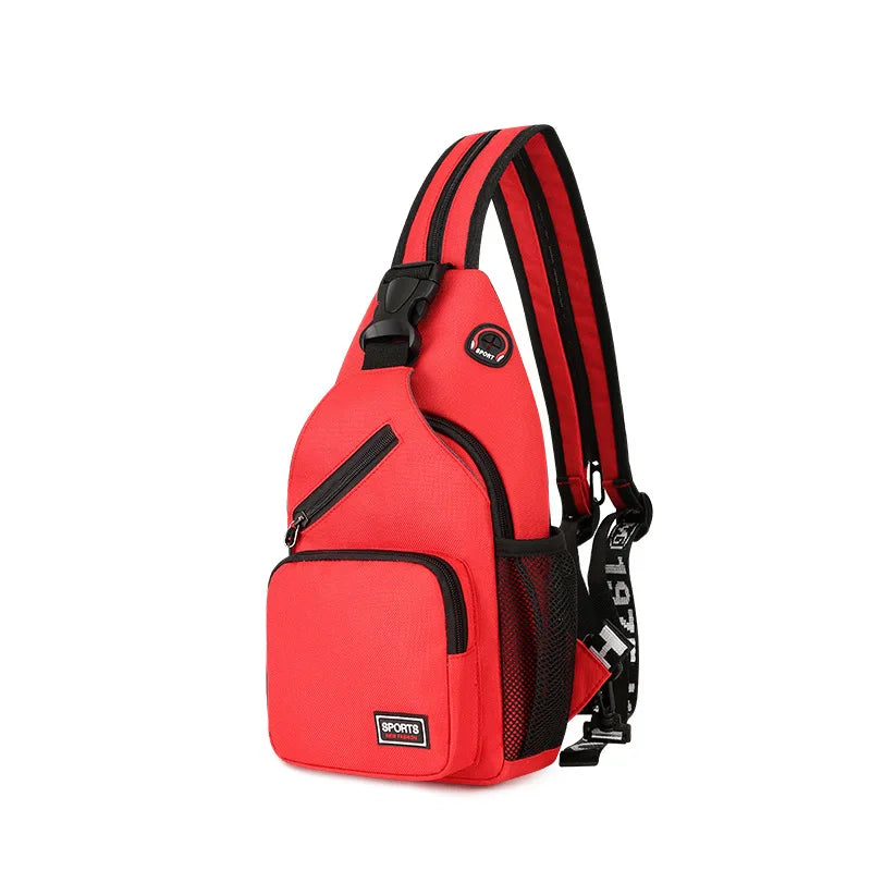 Unisex Messenger Bag Shoulder Oxford Chest Bags Crossbody Casual Phone Bag Man