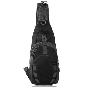 Unisex Nylon Chest Bags Travel Waist Bag Pack Casual Functional Money Phone Belt