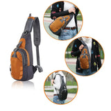 Unisex Nylon Chest Bags Travel Waist Bag Pack Casual Functional Money Phone Belt