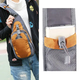 Unisex Nylon Chest Bags Travel Waist Bag Pack Casual Functional Money Phone Belt