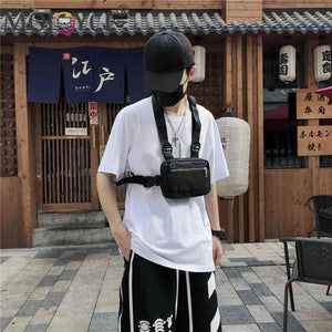 Unisex Streetwear Chest Rig Bag Hip Hop Pouching Bag
