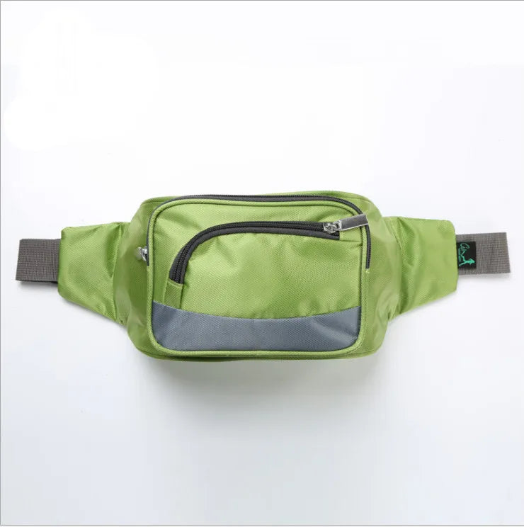 Unisex Waterproof Waist Pack Outdoor Camping Hiking Cycling Fann