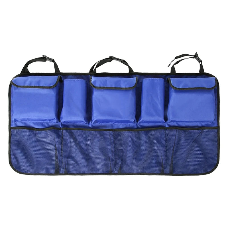 Car Back Seat Hanging Organizer with Buckle Strap