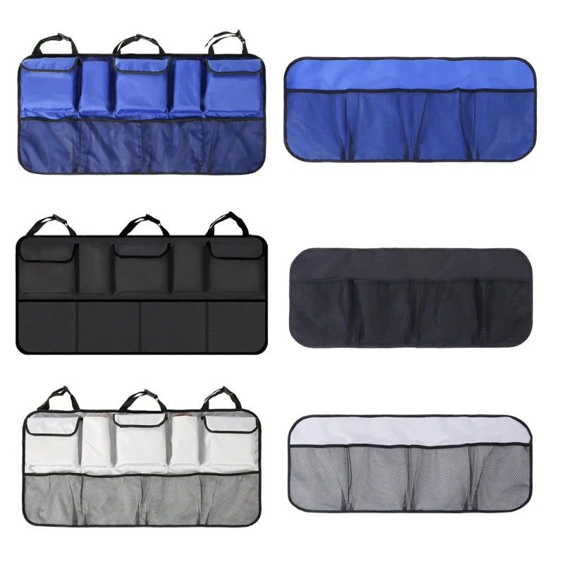 Car Back Seat Hanging Organizer with Buckle Strap
