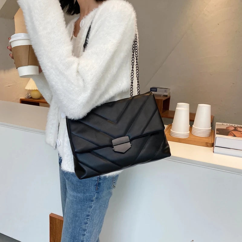 V-line Crossbody Bag For Women Shoulder Handbag