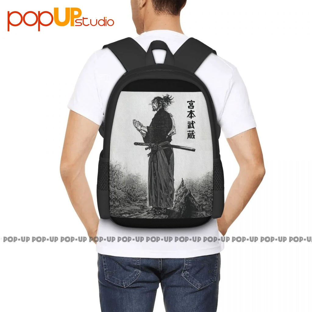 Vagabonds Anime Manga Series Miyamotos Arts Musashis Backpack