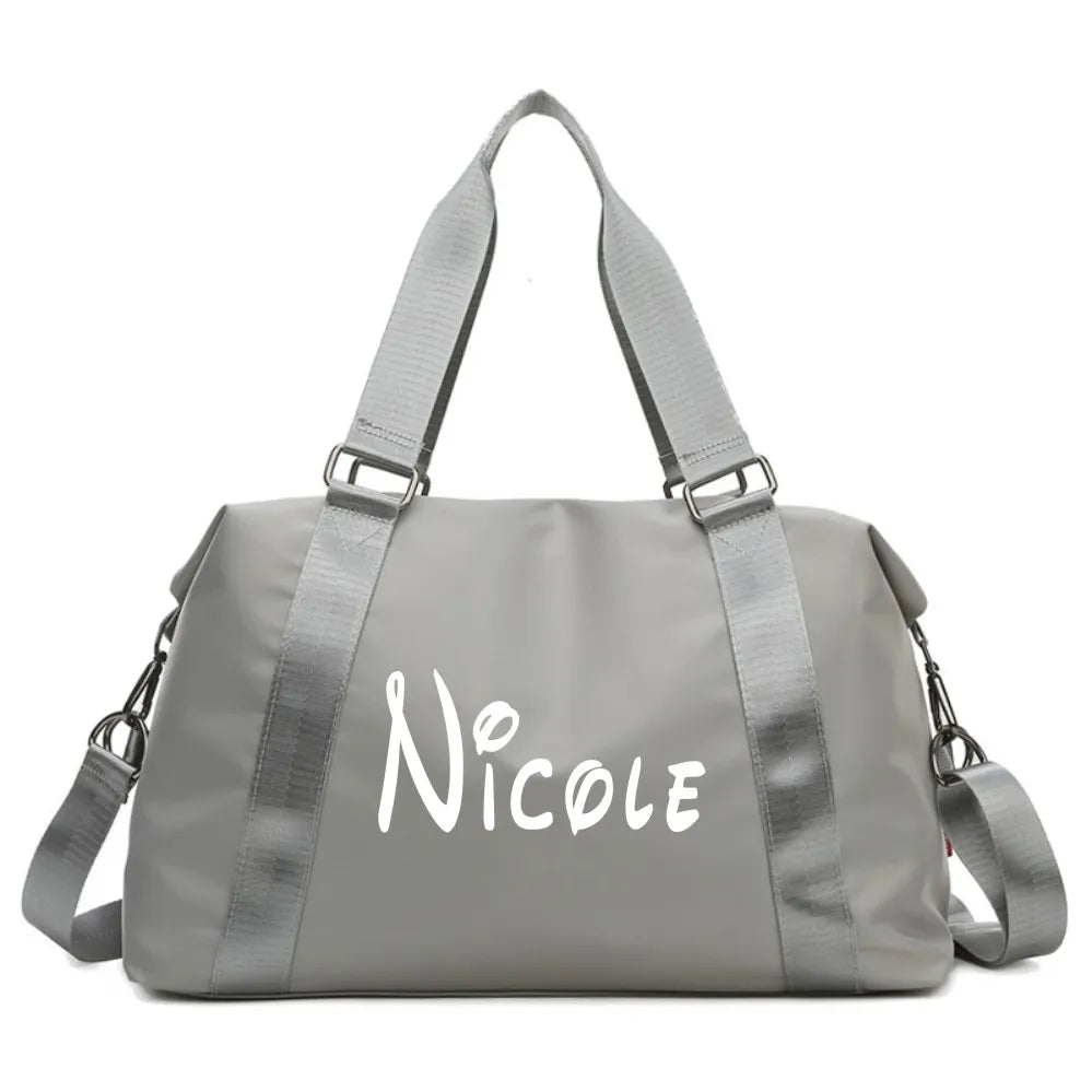 Personalized Duffle Bag Monogrammed Weekender Bag Bridesmaid Gift Navy