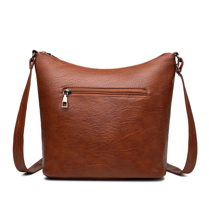 Soft Square Crossbody Women Shoulder Bag Vintage Purse & Handbag