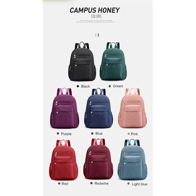 Waterproof Travel Backpack for Women Large Capacity Shoulder Bag
