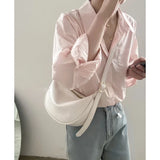 Versatile Ins Messenger Bag Summer Leisure Armpit Bag French Minority Saddle Bag