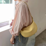 Versatile Ins Messenger Bag Summer Leisure Armpit Bag French Minority Saddle Bag