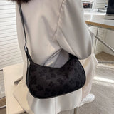 Vintage Flower Handbag Women Shoulder Bags Hobos Clutch Bag