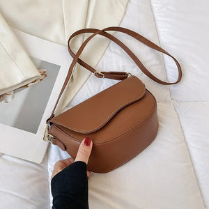 Vintage Women's Saddle Shoulder Bag Crossbody Handbag Purse
