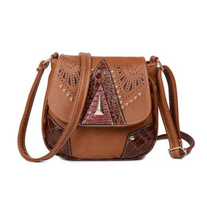 Vintage Hollow Out Women Shoulder Bag High Crossbody Bags