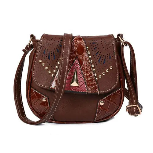 Vintage Hollow Out Women Shoulder Bag High Crossbody Bags
