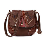 Vintage Hollow Out Women Shoulder Bag High Crossbody Bags