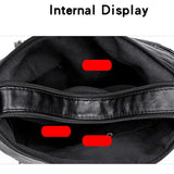 Vintage Multifunction Shoulder Bag Female PU Leather Crossbody Bag