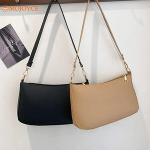 Vintage Shopper Bag Women's Bag Leather Small Shoulder Underarm Bag Purse