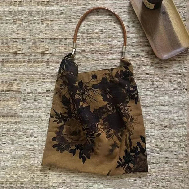 Vintage Shoulder Bags Women Harajuku Ins Large Capacity Ladies Retro Handbags