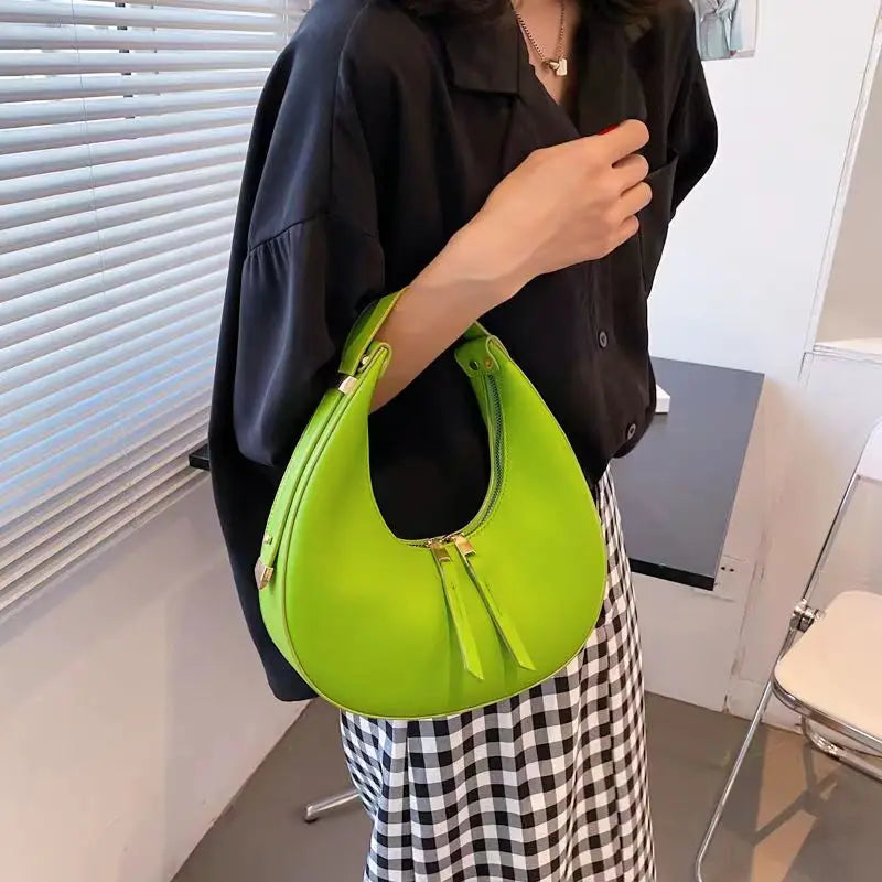 Vintage Ladies Shoulder Bag PU Leather Handbag Women Female Purse