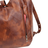 Vintage Women Leather Handbag Crossbody Shoulder Bag Tote Retro Solid Messenger