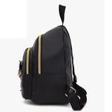 Dragonfly Lady Backpack 3D Diamond Shoulder Bag Retro Female Bag