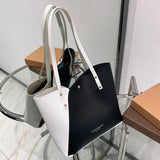 Women's PU Leather Shoulder Tote Bag