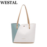 Women's PU Leather Shoulder Tote Bag
