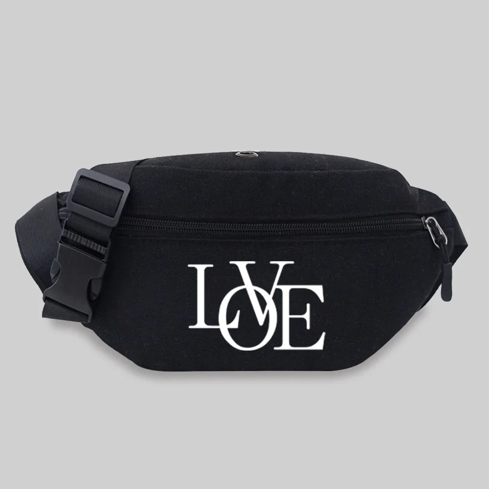 Casual One Shoulder Messenger Waist Bag Men Women Outdoor Sports Fanny Pack